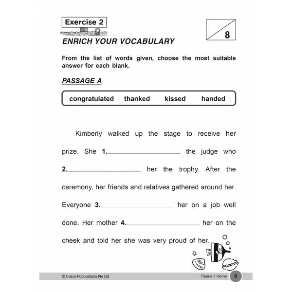 Zoom in Vocabulary for Creative Writing Primary 1 - 2nd Edition